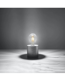 Lampa biurkowa SALGADO beton Sollux SL.0680