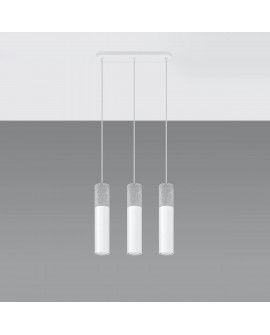 Lampa wisząca BORGIO 3L biały Sollux SL.0649