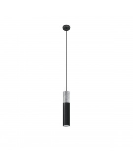 Lampa wisząca BORGIO 1 czarny Sollux SL.0650