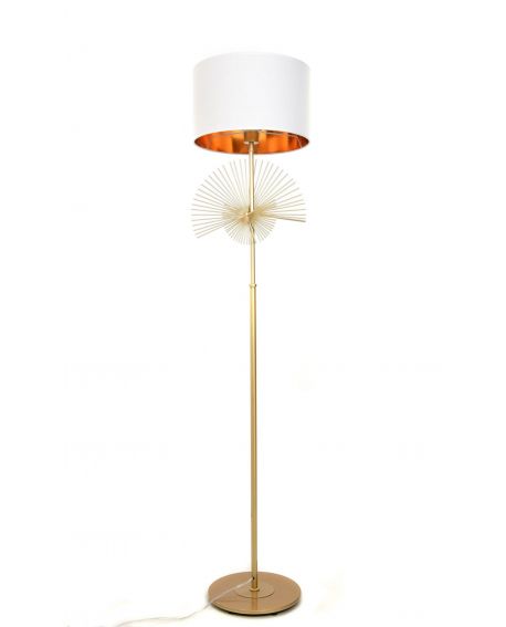 LAMPA STOJĄCA PODŁOGOWA BIAŁA FONTI LUMINA DECO