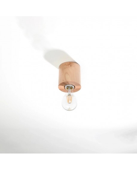 Plafon SALGADO naturalne drewno Sollux SL.0672