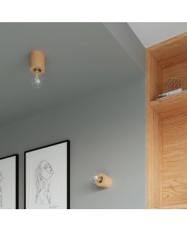 Kinkiet SALGADO naturalne drewno Sollux SL.0673
