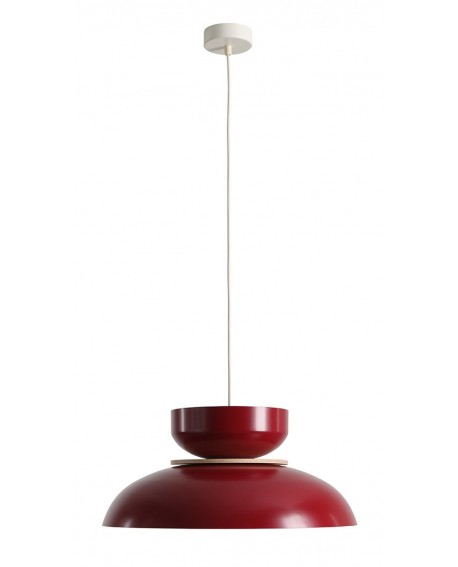 LAMPA WISZĄCA ALDO LIGHT RED WINE (47+ 23+ wood) ALDEX 1152G15_15_J