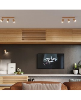 Kinkiet BERG naturalne drewno Sollux SL.0701