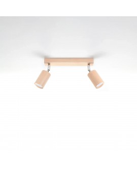 Plafon BERG 2 naturalne drewno Sollux SL.0702