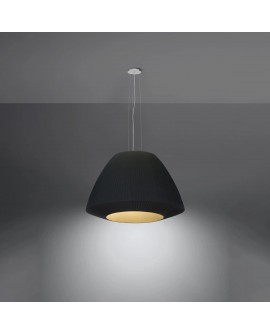 Żyrandol BELLA 60 czarny Sollux SL.0734