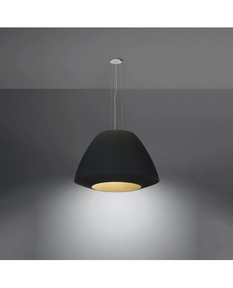 Żyrandol BELLA 60 czarny Sollux SL.0734