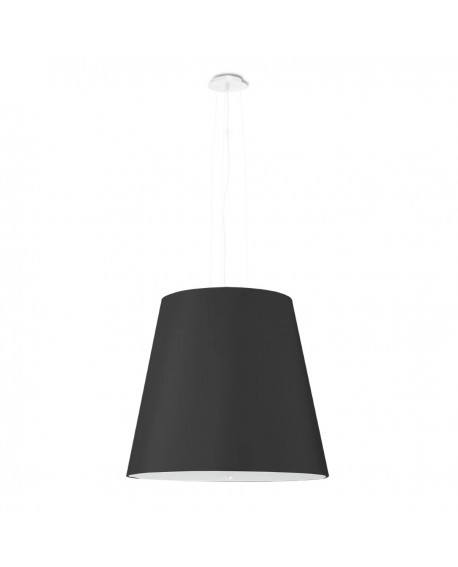 Żyrandol GENEVE 50 czarny Sollux SL.0736