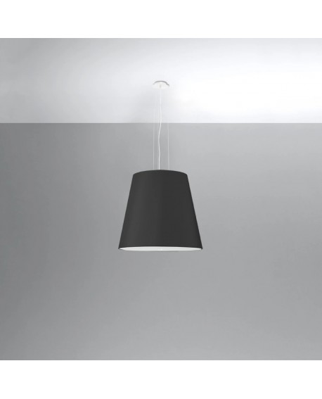 Żyrandol GENEVE 50 czarny Sollux SL.0736