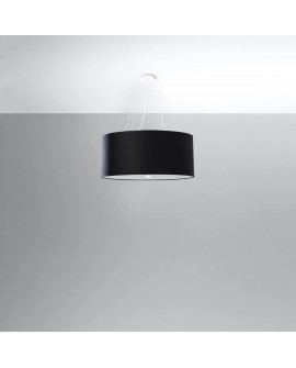 Żyrandol OTTO 60 czarny Sollux SL.0788