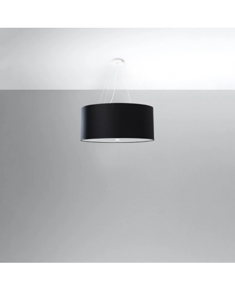 Żyrandol OTTO 60 czarny Sollux SL.0788