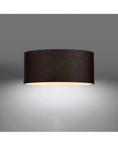 Plafon OTTO 70 czarny Sollux SL.0794