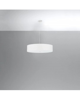 Żyrandol SKALA 50 biały Sollux SL.0757