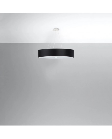 Żyrandol SKALA 70 czarny Sollux SL.0802