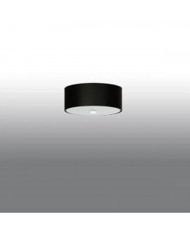 Plafon SKALA 30 czarny Sollux SL.0760