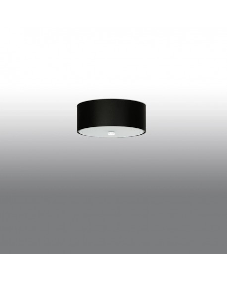 Plafon SKALA 30 czarny Sollux SL.0760
