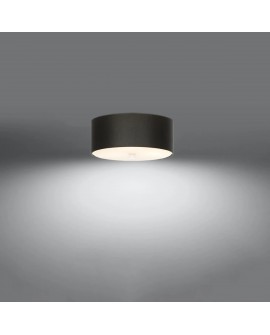 Plafon SKALA 30 czarny Sollux SL.0760