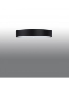 Plafon SKALA 80 czarny Sollux SL.0814