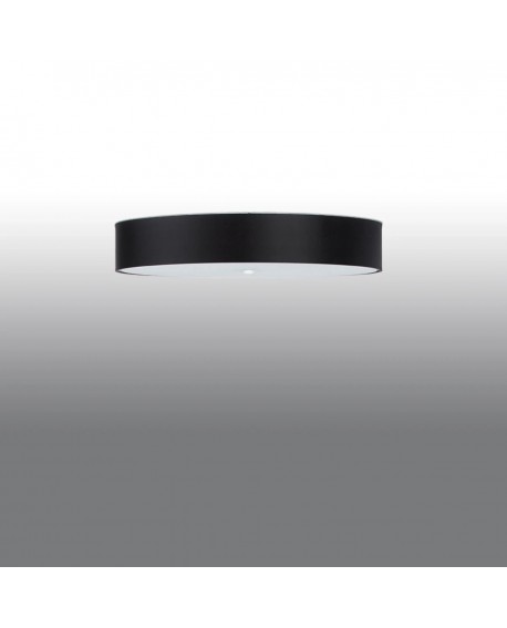 Plafon SKALA 80 czarny Sollux SL.0814