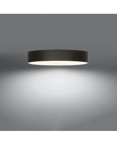 Plafon SKALA 80 czarny Sollux SL.0814