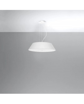 Żyrandol VEGA 60 biały Sollux SL.0765