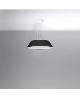 Żyrandol VEGA 60 czarny Sollux SL.0766