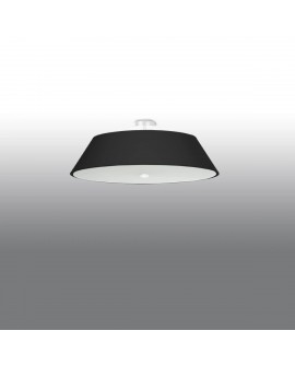 Plafon VEGA 60 czarny Sollux SL.0768