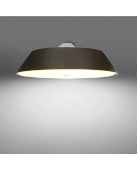 Plafon VEGA 60 czarny Sollux SL.0768