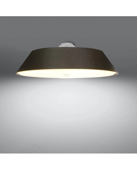 Plafon VEGA 60 czarny Sollux SL.0768