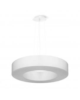 Żyrandol SATURNO SLIM 50 biały Sollux SL.0749