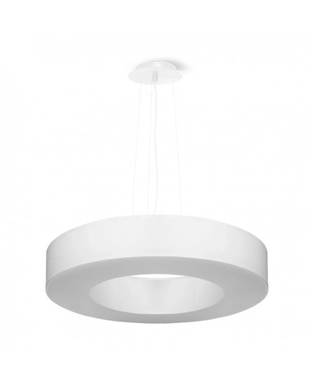 Żyrandol SATURNO SLIM 50 biały Sollux SL.0749