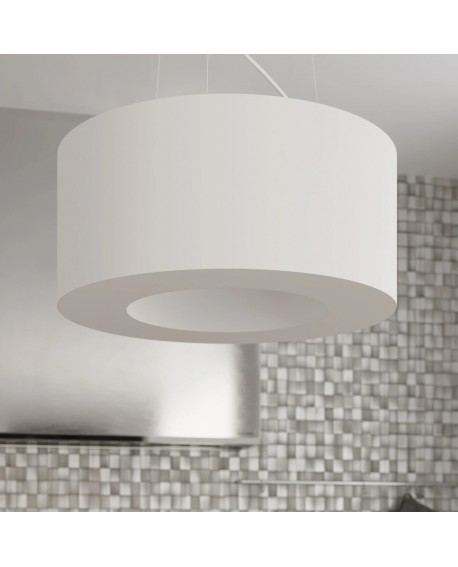 Żyrandol SATURNO SLIM 50 biały Sollux SL.0749