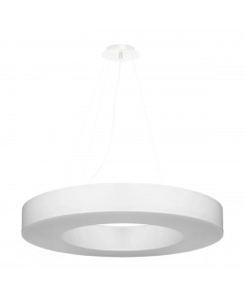 Żyrandol SATURNO SLIM 70 biały Sollux SL.0753
