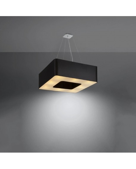 Żyrandol URANO 60 czarny Sollux SL.0784