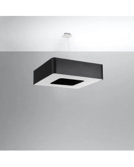 Żyrandol URANO 80 czarny Sollux SL.0828