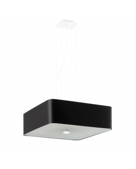 Żyrandol LOKKO 45 czarny Sollux SL.0774