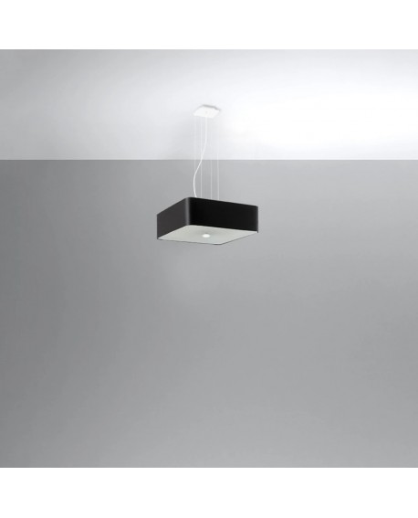 Żyrandol LOKKO 45 czarny Sollux SL.0774