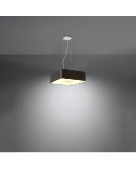 Żyrandol LOKKO 45 czarny Sollux SL.0774