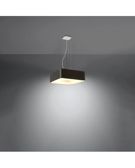 Żyrandol LOKKO 45 czarny Sollux SL.0774