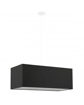Żyrandol SANTA BIS 80 czarny Sollux SL.0780