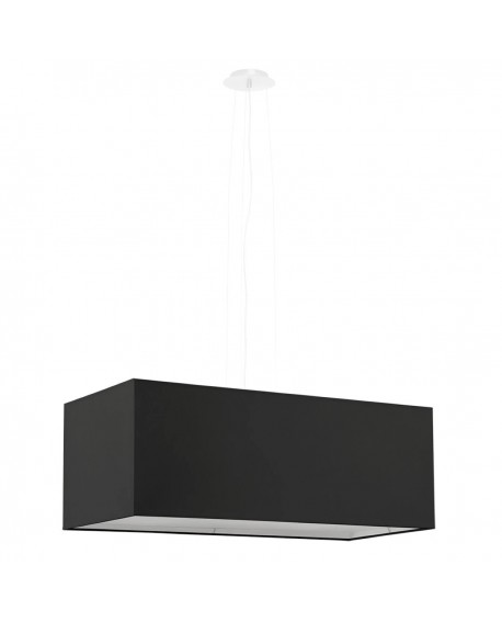 Żyrandol SANTA BIS 80 czarny Sollux SL.0780