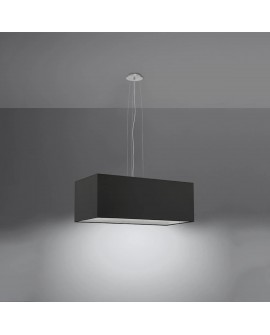 Żyrandol SANTA BIS 80 czarny Sollux SL.0780