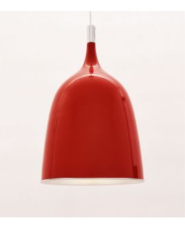 NOWOCZESNA LAMPA WISZĄCA CZERWONA BELTONE