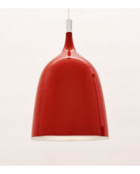 NOWOCZESNA LAMPA WISZĄCA CZERWONA BELTONE