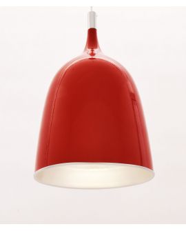 NOWOCZESNA LAMPA WISZĄCA CZERWONA BELTONE