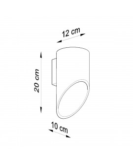 Kinkiet PENNE 20 biały Sollux SL.0107