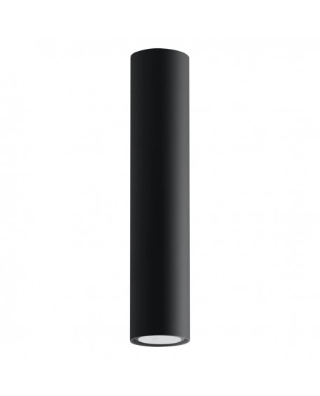 Plafon LAGOS 30 czarny Sollux SL.0436