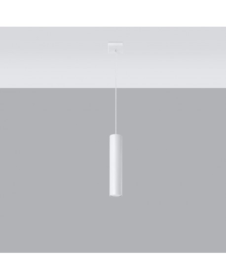 Lampa wisząca LAGOS 1 biały Sollux SL.0323
