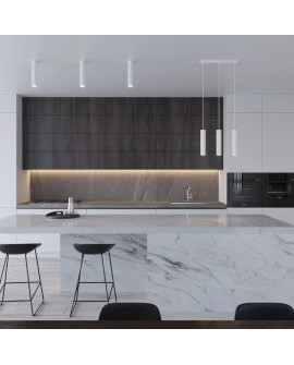 Lampa wisząca LAGOS 2 biały Sollux SL.0324