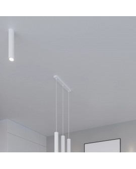 Lampa wisząca LAGOS 2 biały Sollux SL.0324